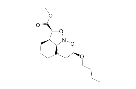 METHYL-(2R*,2AS*,6AS*)-9-BUTOXYOCTAHYDRO-1,10-DIOXA-10A-AZACYCLOHEX-[C]-INDENE-2-CARBOXYLATE;MAJOR-DIASTEREOMER