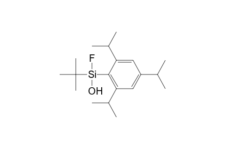 tert-Butylfluoro(2,4,6-triisopropylphenyl)silanol