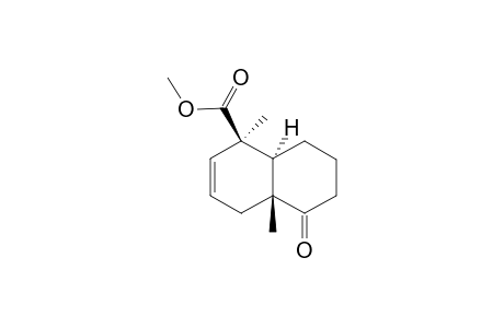 Methyl-1-Oxo-5.alpha.,8a.beta.-dimethyl-1,2,3,4,4a.alpha.,5,8,8a-octahydronaphthalene-5.beta.-carboxylate