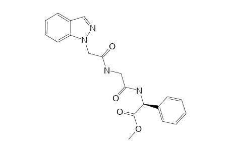 1-ACETYL-1H-INDAZOLE-L-GLYCYL-L-PHENYLGLYCINE-METHYLESTER
