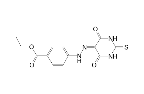 ethyl 4-[2-(4,6-dioxo-2-thioxotetrahydro-5(2H)-pyrimidinylidene)hydrazino]benzoate