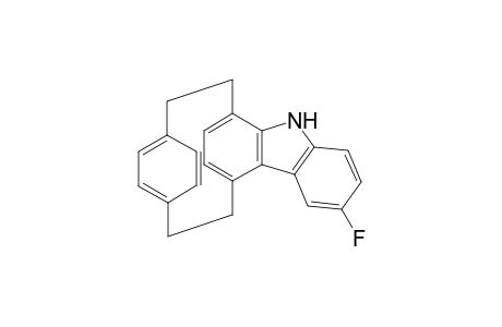 [2]Paracyclo[2]6-fluoro(1,4)carbazolophane