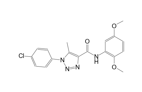 1H-1,2,3-triazole-4-carboxamide, 1-(4-chlorophenyl)-N-(2,5-dimethoxyphenyl)-5-methyl-