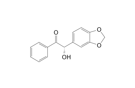 (2S)-1-Phenyl-2-hydroxy-2-(3,4-methylendioxyphenyl)ethanone