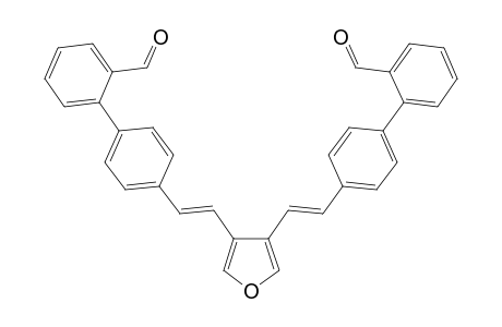 [1,1'-Biphenyl]-2-carboxaldehyde, 4',4'''-(3,4-furandiyldi-2,1-ethenediyl)bis-