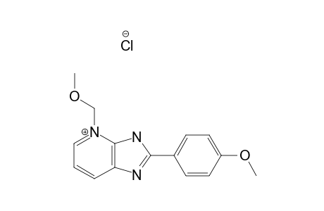 N(4)-METHOXYMETHYL-2-(4-METHOXYPHENYL)-1(3)H-IMIDAZO-[4,5-B]-PYRIDINIUM-CHLORIDE