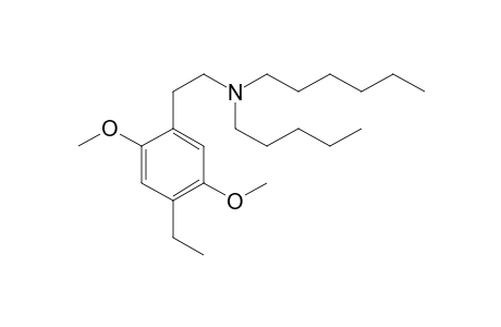 N-Hexyl-N-pentyl-2,5-dimethoxy-4-ethylphenethylamine