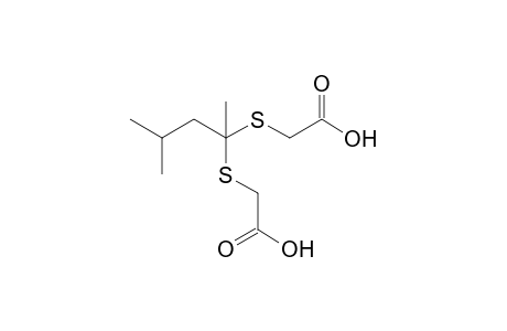 [(1,3-dimethylbutylidene)dithio]diacetic acid
