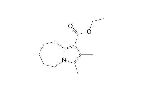 7,8-DIMETHYL-6-ETHOXYCARBONYL-2,3,4,5-TETRAHYDRO-1H-PYRROLO-[1,2-A]-AZEPINE