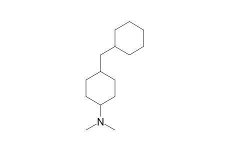 Cyclohexanamine, 4-(cyclohexylmethyl)-N,N-dimethyl-