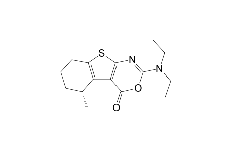 (R,S)-2-(Diethylamino)-5-methyl-6,7,8,9-tetrahydro-4H-[1]benzothieno[2,3-d][1,3]oxazin-4-one