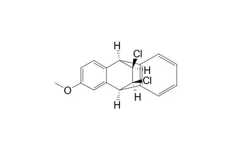9,10-Ethanoanthracene, 11,12-dichloro-9,10-dihydro-2-methoxy-, (9.alpha.,10.alpha.,11S*,12R*)-