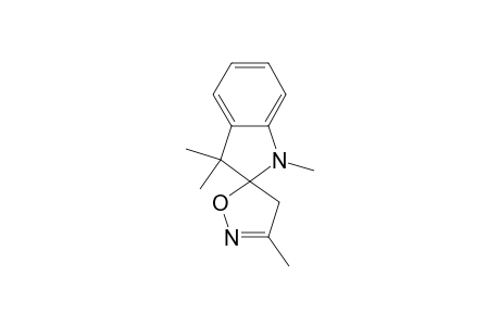 SPIRO-1',3',3'-TRIMETHYLINDOLINE-(2':5)-3-METHYL-4,5-DIHYDROISOXAZOLE