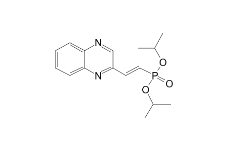 Diisopropyl 2-(2-quinoxalinyl)ethenylphosphonate