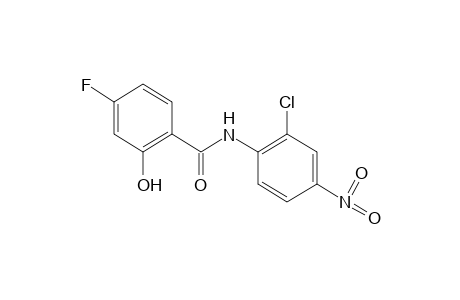 2'-CHLORO-4-FLUORO-4'-NITROSALICYLANILIDE