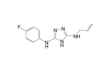 4H-1,2,4-triazole-3,5-diamine, N3-(4-fluorophenyl)-N5-2-propen-1-yl-