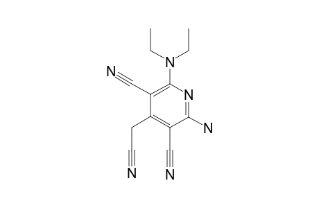 2-AMINO-4-(CYANOMETHYL)-6-(DIETHYLAMINO)-3,5-PYRIDINE-DI-CARBONITRILE