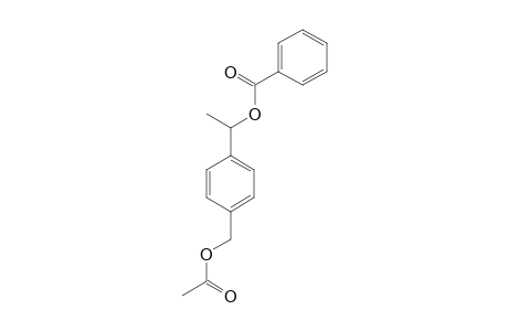 4-ACETOXYMETHYL-[1-(R,S)-BENZOYLOXYETHYL]-BENZENE