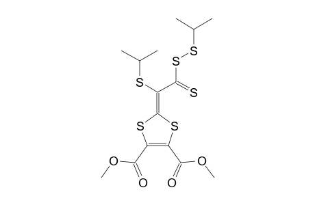 DIMETHYL-6-ISOPROPYLTHIO-6-[(ISOPROPYLDITHIO)-THIOCARBONYL]-1,4-DITHIAFULVENE-2,3-DICARBOXYLATE