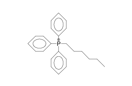 Hexyl-triphenyl-phosphonium cation