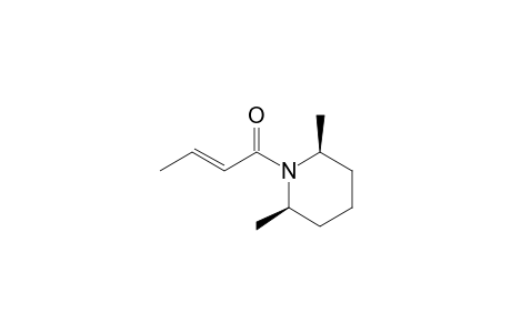 cis-(E)-1-(But-2-enoyl)-2,6-dimethylpiperidine