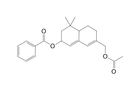 Benzoic acid 7-acetoxymethyl-4,4-dimethyl-2,3,4,4a,5,6-hexahydro-naphthalen-2-yl ester