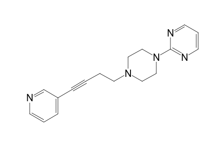 2-[4-[4-(3-Pyridinyl)-3-butynyl]-1-piperazinyl]pyrimidine