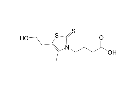 3-(3-Carboxypropyl)-5-(2-hydroxyethyl)-4-methylthiazole-2(3H)-thione