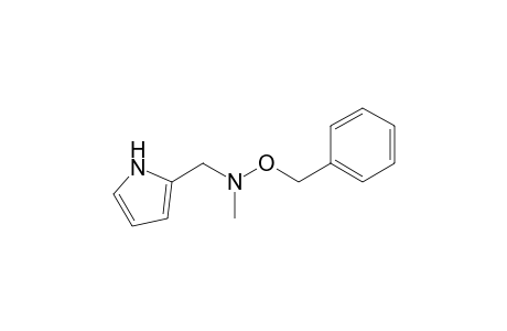 O-Benzyl-N-methyl-N-(pyrrol-2-ylmethyl)hydroxylamine