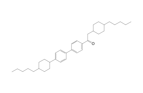 2-(4-Pentyl-cyclohexyl)-1-[4'-(4-pentyl-cyclohexyl)-biphenyl-4-yl]-ethanone
