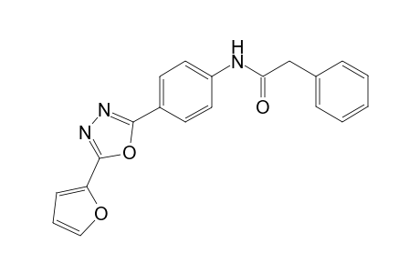 Acetamide, N-[4-(5-furan-2-yl-[1,3,4]oxadiazol-2-yl)phenyl]-2-phenyl-
