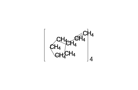 Tetramer of Cyclopentylacetylene