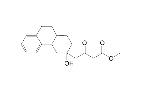 (3SR,4aSR,10aRS)-3-(3-Methoxycarbonyl-2-oxopropyl)-1,2,3,4,4a,9,10,10a-octahydrophenanthren-3-ol