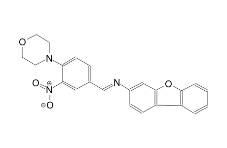 N-{(E)-[4-(4-morpholinyl)-3-nitrophenyl]methylidene}dibenzo[b,d]furan-3-amine