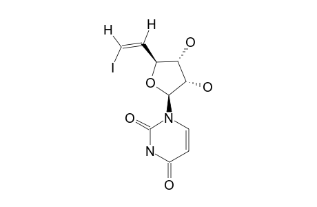 1-[5,6-DIDEOXY-6(Z)-IODO-BETA-D-RIBO-HEX-5-ENOFURANOSYL]URACIL