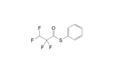 S-Phenyl tetrafluoropropanethioate