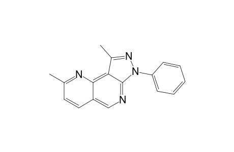 2,9-Dimethyl-7-phenyl-7H-pyrazolo[3,4-h][1,6]naphthyridine