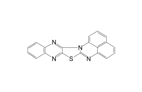 QUINOXALINO[2',3':4,5]THIAZOLO[3,2-a]PERIMIDINE