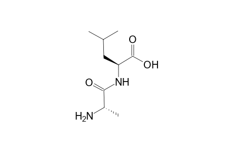 (2S)-2-[[(2S)-2-amino-1-oxopropyl]amino]-4-methylpentanoic acid