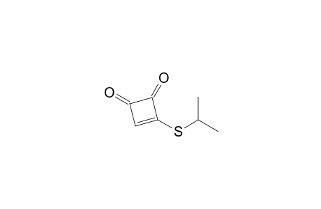 3-Isopropylthio-3-cyclobuten-1,2-dione