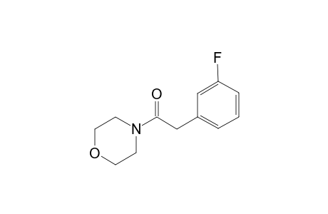 2-(3-fluorophenyl)-1-(4-morpholinyl)ethanone