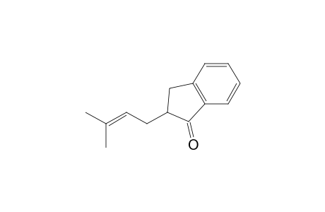 1H-Inden-1-one, 2,3-dihydro-2-(3-methyl-2-butenyl)-