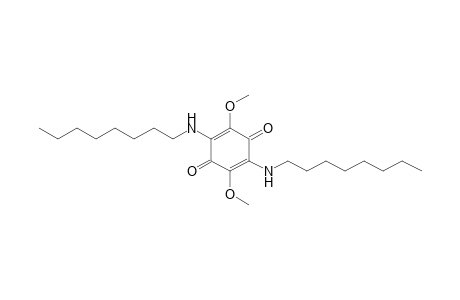 2,5-Cyclohexadiene-1,4-dione, 2,5-dimethoxy-3,6-bis(octylamino)-