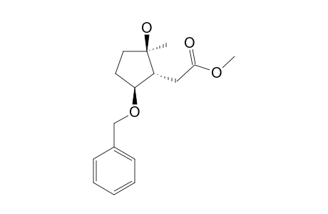 3-BETA-(BENZYLOXY)-2-ALPHA-[(METHOXYCARBONYL)-METHYL]-1-ALPHA-METHYLCYClOPENTAN-1-OL