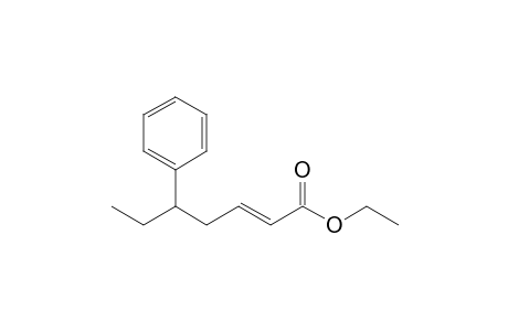 Ethyl 5-phenylhept-2-enoate