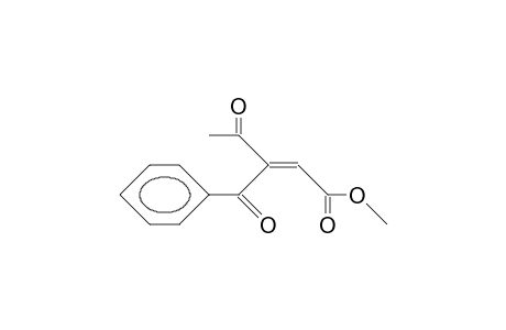 3-Acetyl-3-benzoyl-acrylic acid, methyl ester