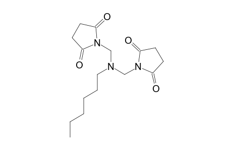 N,N'-[(hexylimino)dimethylene)disuccinimide