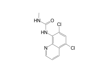 1-(5,7-DICHLORO-8-QUINOLYL)-3-METHYLUREA