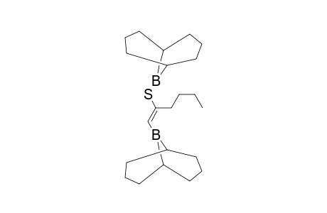1-HEXEN, 1-(9-BORABICYCLO[3.3.1]NON-9-YL)-2-(9-BORABICYCLO[3.3.1]NON-9-YLTHIO)-, (E/Z-MIXTURE)