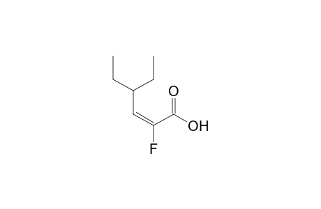 (2E)-2-Fluoro-4-ethylhex-2-enoic acid
